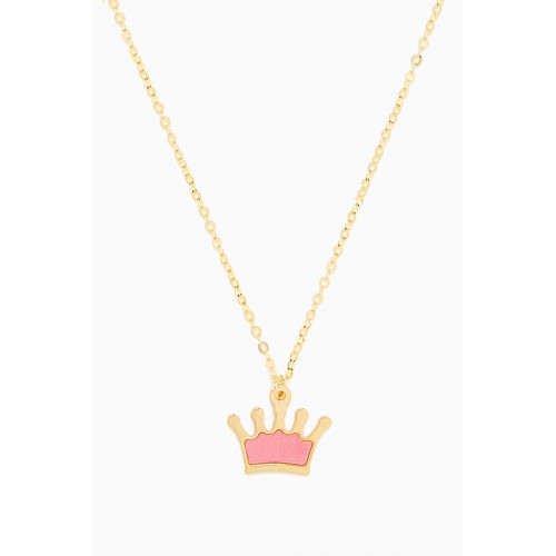 Damas - Ara Bella Crown Necklace in 18kt Gold