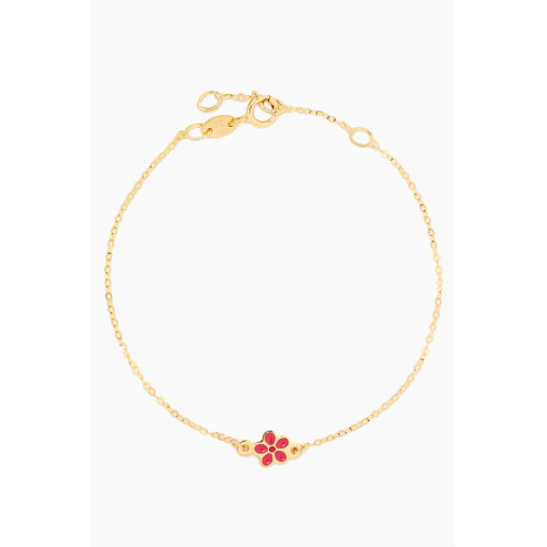 Damas - Ara Bella Jasmine Bracelet in 18kt Gold Pink