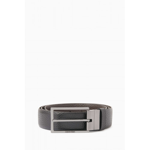 Calvin Klein - Logo Reversible Belt in Leather