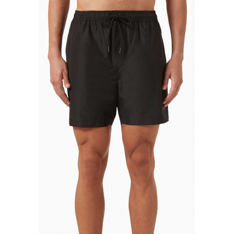 Calvin Klein - Medium Drawstring Shorts in Ripstop Black