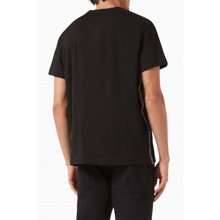 Calvin Klein - Crewneck Tape T-shirt in Stretch-jersey