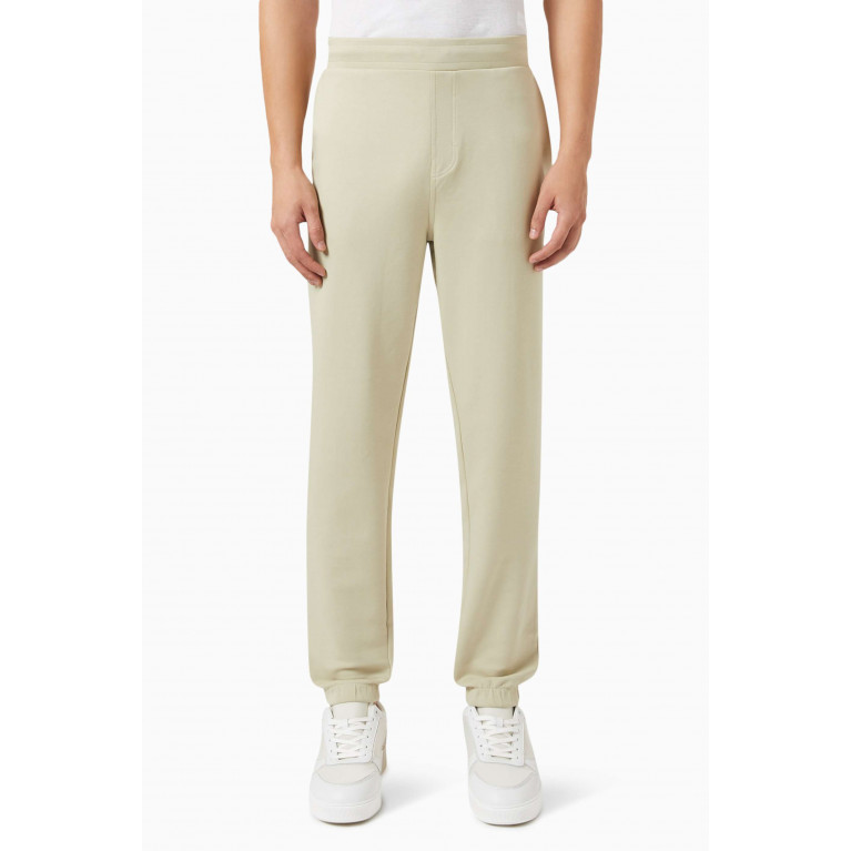 Calvin Klein - Logo-embossed Sweatpants in Cotton-blend Neutral