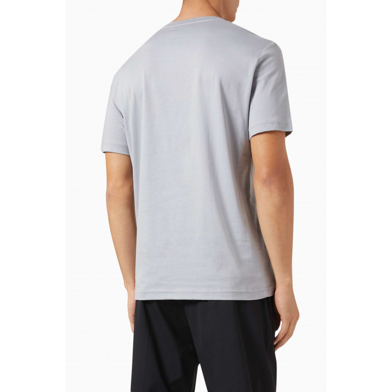 Calvin Klein - Micro Logo T-Shirt in Cotton Grey