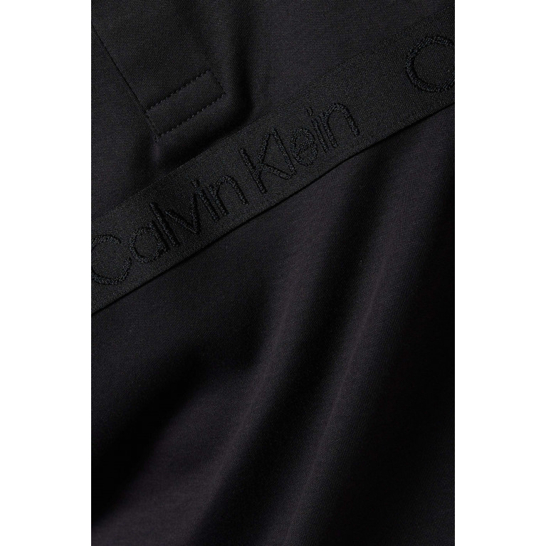 Calvin Klein - Logo Tape Polo Shirt in Cotton