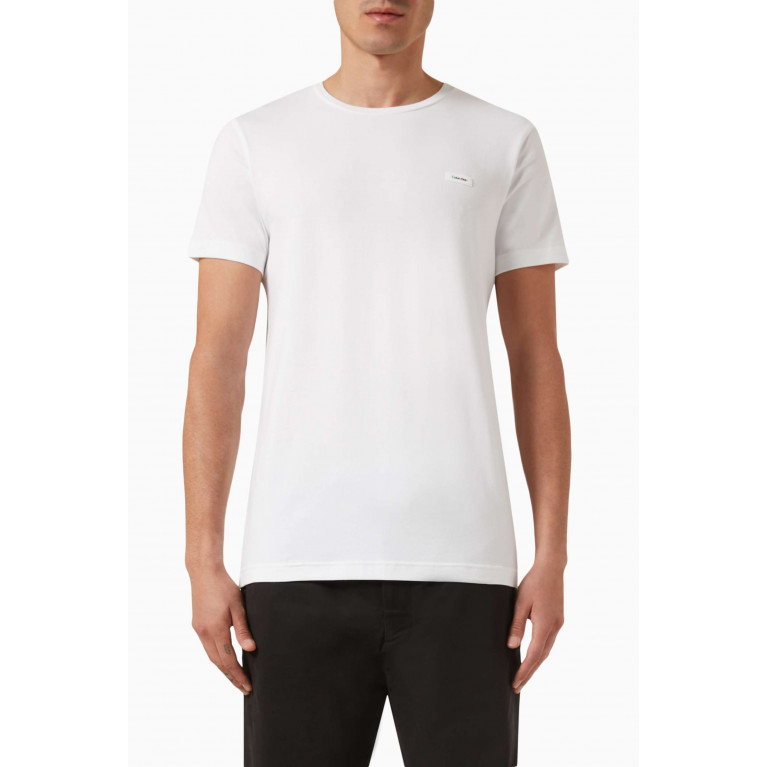 Calvin Klein - Logo T-shirt in Stretch-jersey
