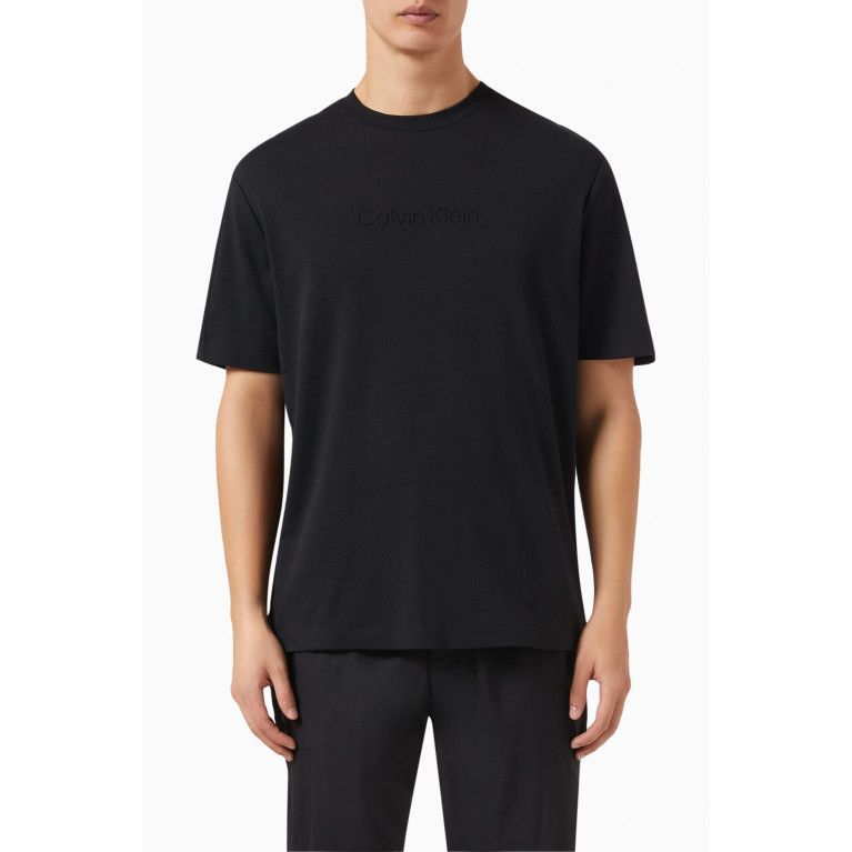 Calvin Klein - Debossed Logo T-Shirt in Cotton