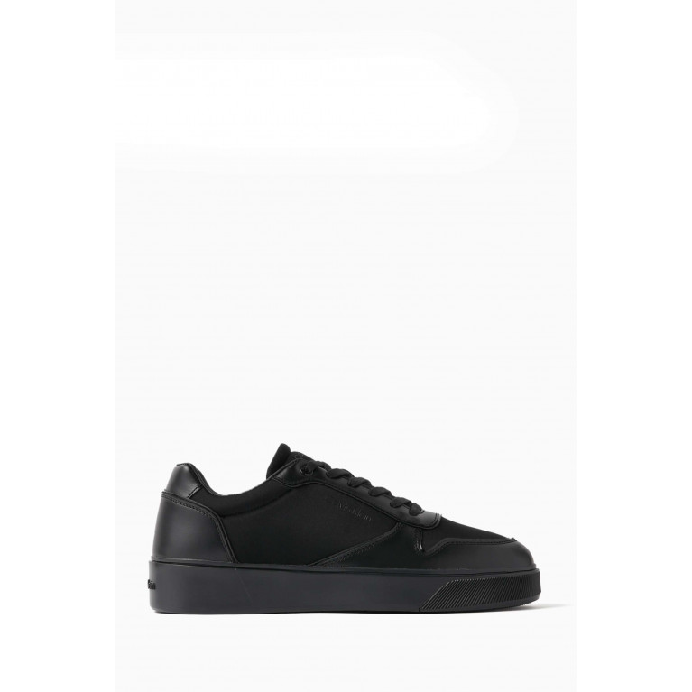 Calvin Klein - Low-top Sneakers in Leather Black
