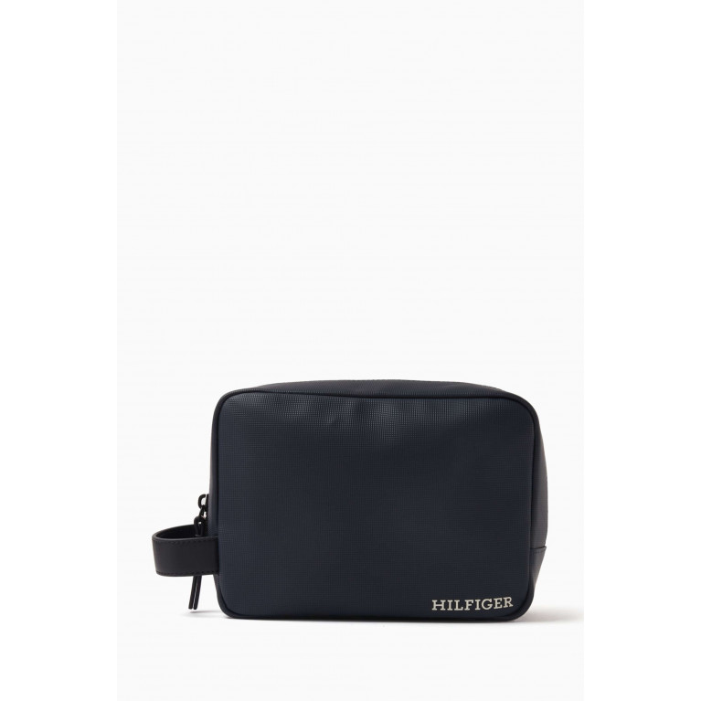 Tommy Hilfiger - TH Pique Washbag in Faux Leather