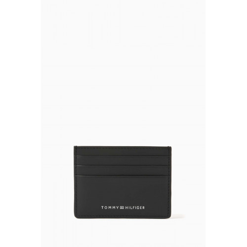 Tommy Hilfiger - Logo Credit Card Holder in Leather