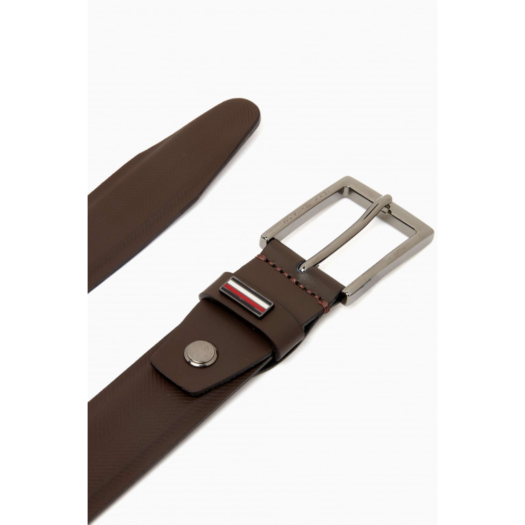 Tommy Hilfiger - Business Textured Belt in Leather