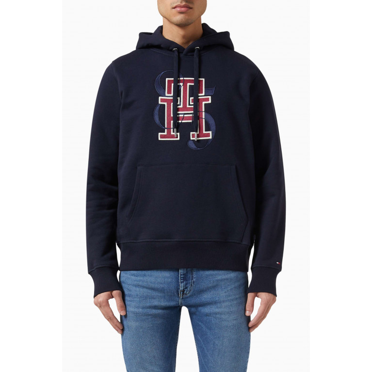 Tommy Hilfiger - 1985 Collection Monogram Hoodie in Cotton
