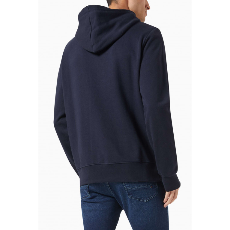 Tommy Hilfiger - Icon Crest Hoodie in Cotton Terry