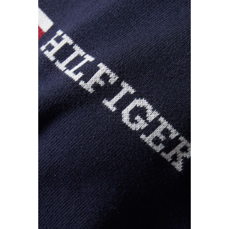 Tommy Hilfiger - Global Stripe Monotype Half-zip Sweatshirt in Organic Cotton
