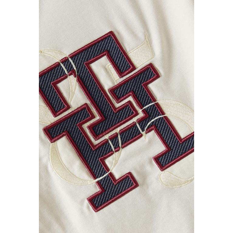 Tommy Hilfiger - Monogram 85 T-shirt in Cotton-jersey Neutral
