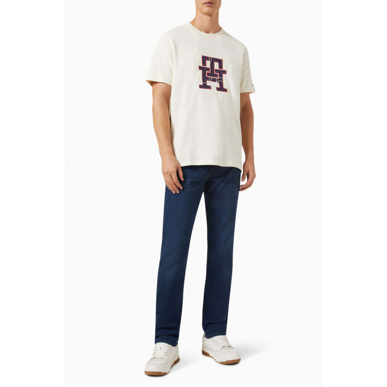 Tommy Hilfiger - Monogram 85 T-shirt in Cotton-jersey Neutral