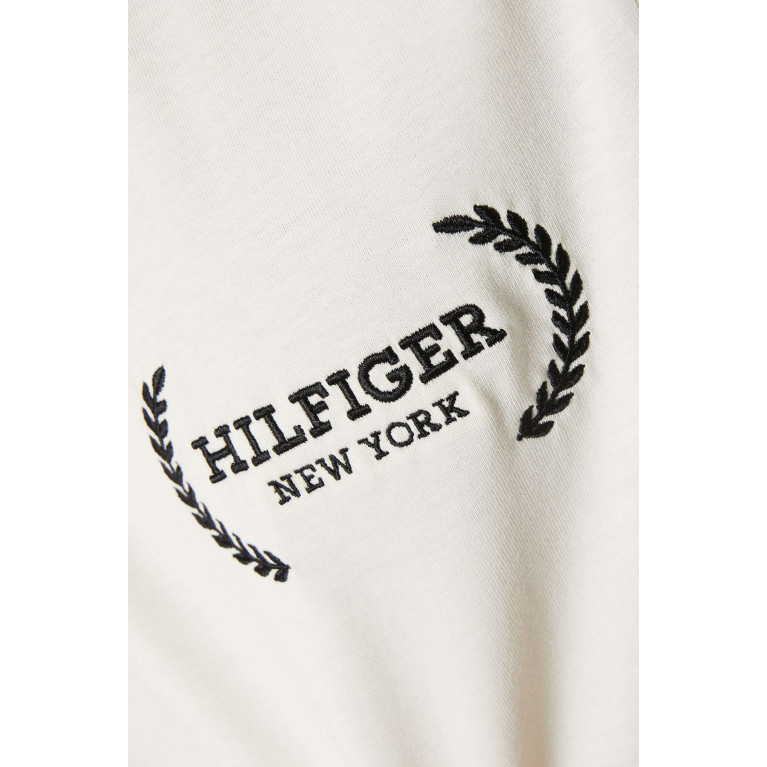 Tommy Hilfiger - Laurel Tipped T-shirt in Cotton-jersey Neutral