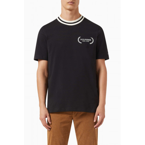 Tommy Hilfiger - Laurel Tipped T-shirt in Cotton-jersey