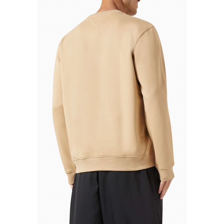 Tommy Jeans - Tonal Logo Sweater in Fleece