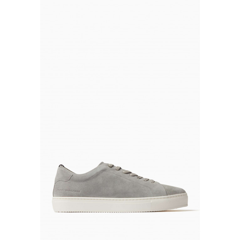Tommy Hilfiger - Suede Cupsole Low-top Sneakers in Suede