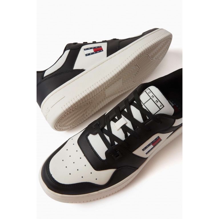 Tommy Jeans - Retro Basketball Trainers in Leather