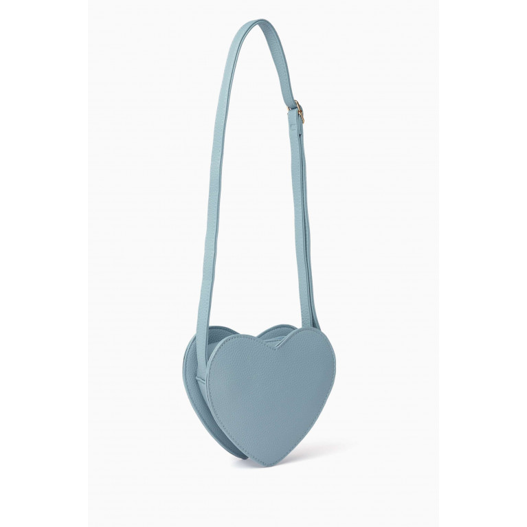 Molo - Heart Bag in Eco-leather Blue