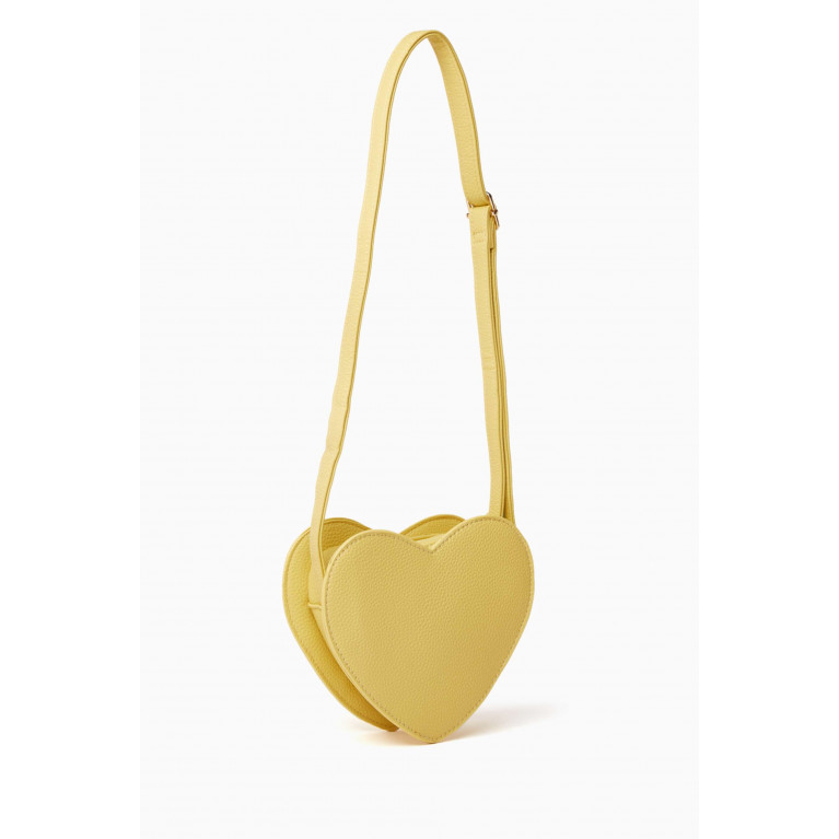 Molo - Heart Bag in Eco-leather Yellow