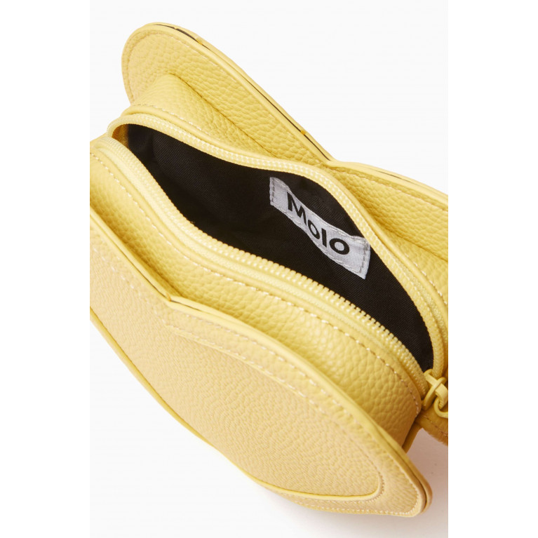 Molo - Heart Bag in Eco-leather Yellow