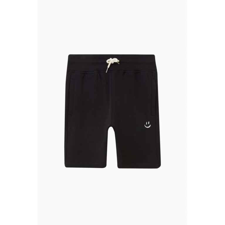 Molo - Smiley-detail Shorts in Organic Cotton