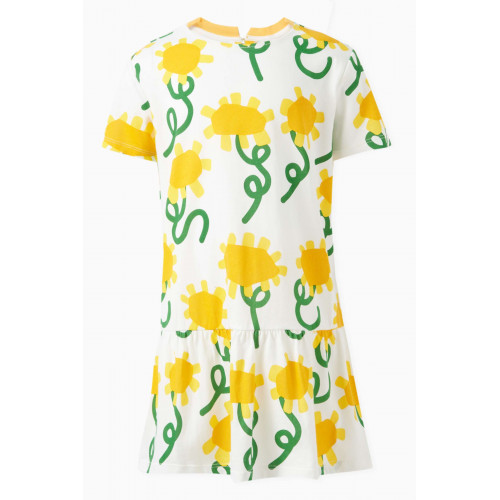Stella McCartney - Sunflower-print T-shirt Dress in Organic Cotton