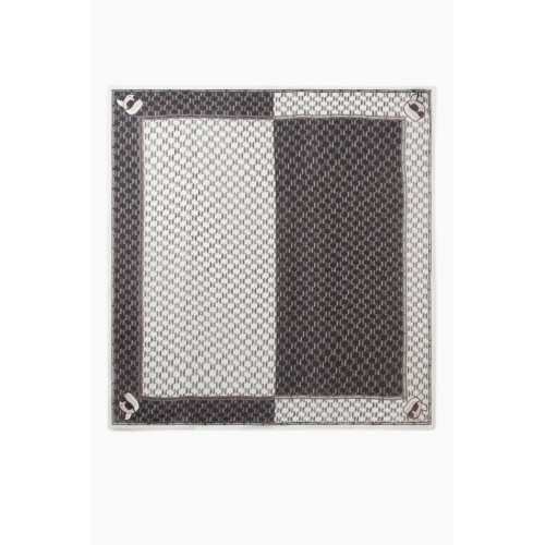 Karl Lagerfeld - K/Ikonik 2.0 Square Scarf in Viscose-blend