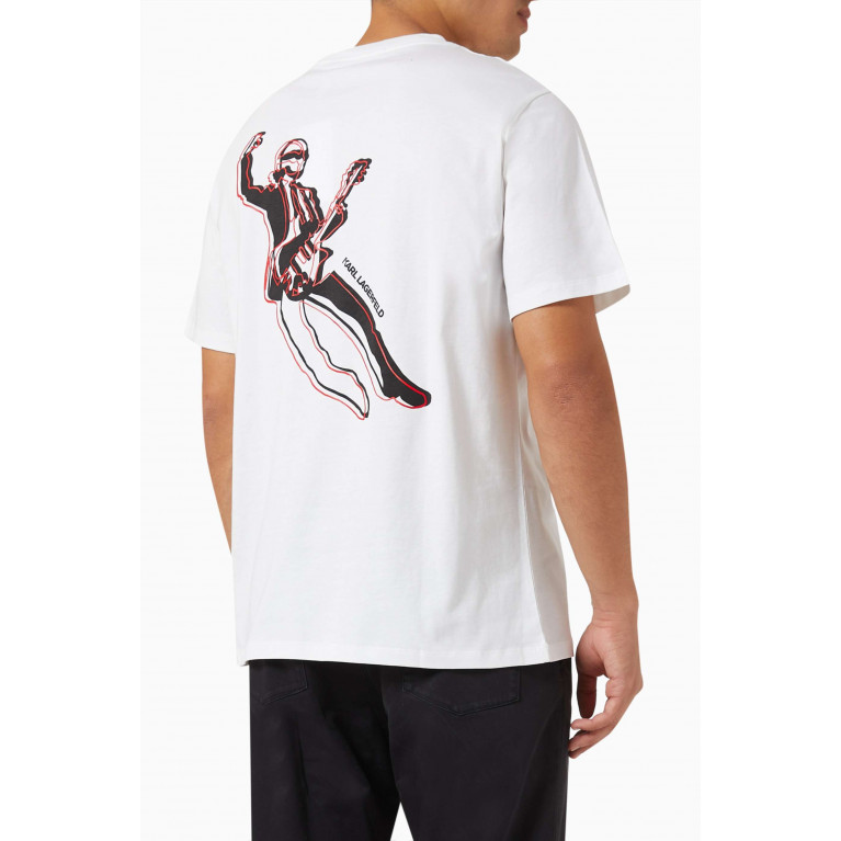 Karl Lagerfeld - Karl Rocks T-shirt in Organic Cotton-jersey