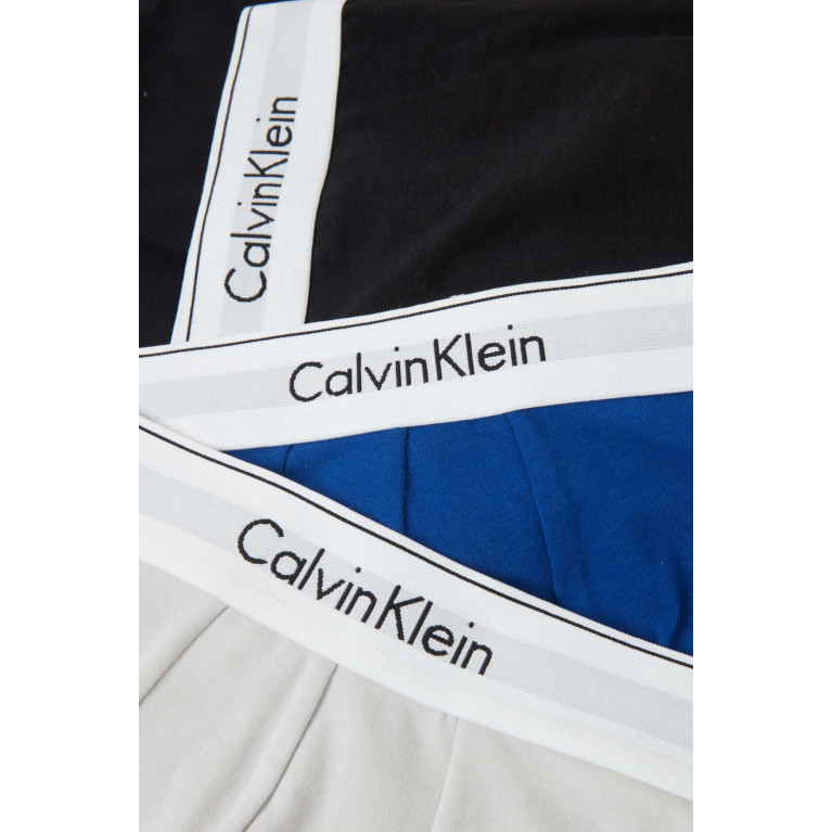 Calvin Klein - Logo Boxer Briefs in Stretch Cotton, Set of 3