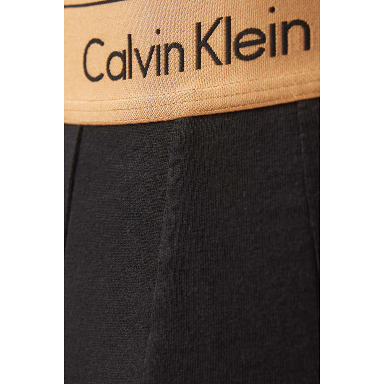 Calvin Klein - Logo Trunks in Cotton Jersey Black