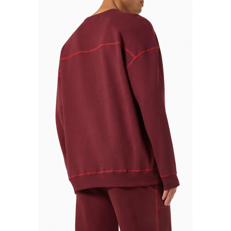 Calvin Klein - Future Shift Lounge Sweatshirt in Cotton Terry