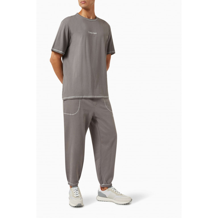 Calvin Klein - Future Shift Pyjama T-shirt in Stretch Cotton Jersey
