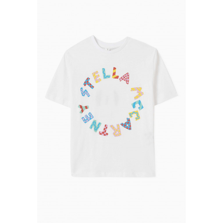 Stella McCartney - Logo T-Shirt in Cotton