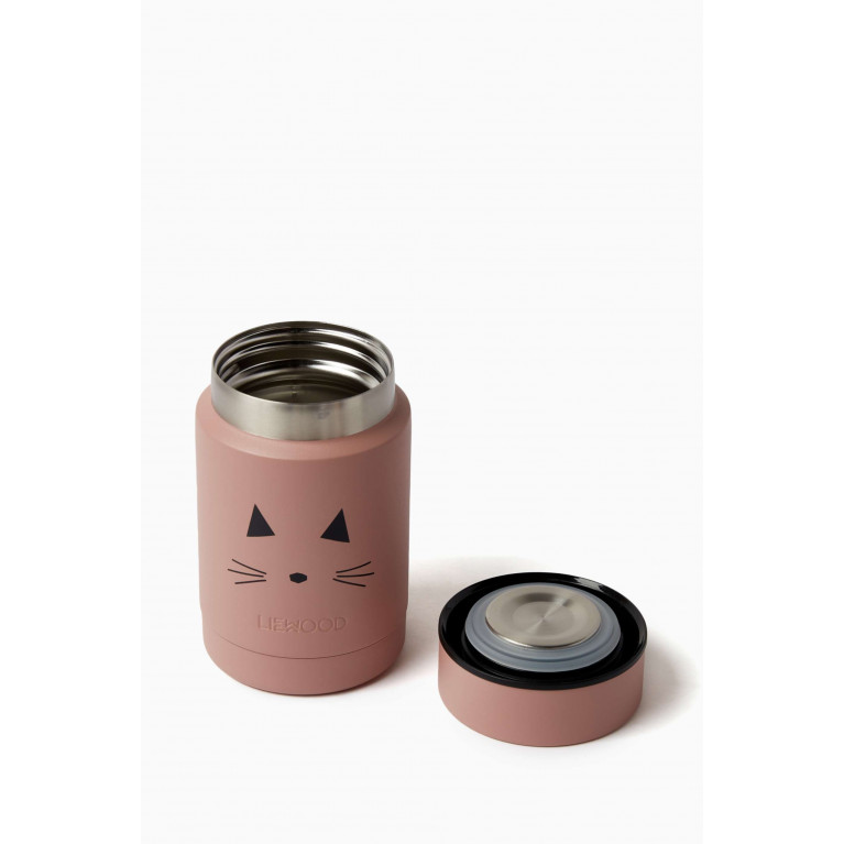 Liewood - Nadja Meal Jar in Stainless Steel Pink