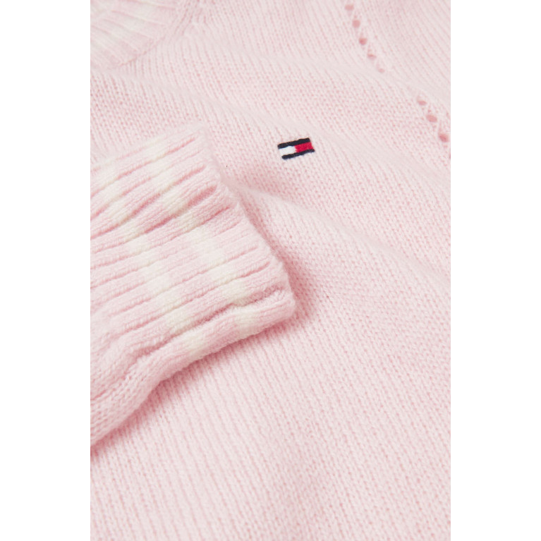 Tommy Hilfiger - Essential Logo Sweatshirt in Wool Knit