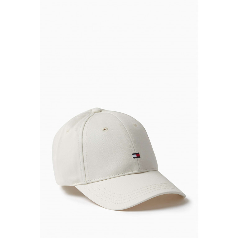 Tommy Hilfiger - Small Flag Logo Cap in Cotton-twill