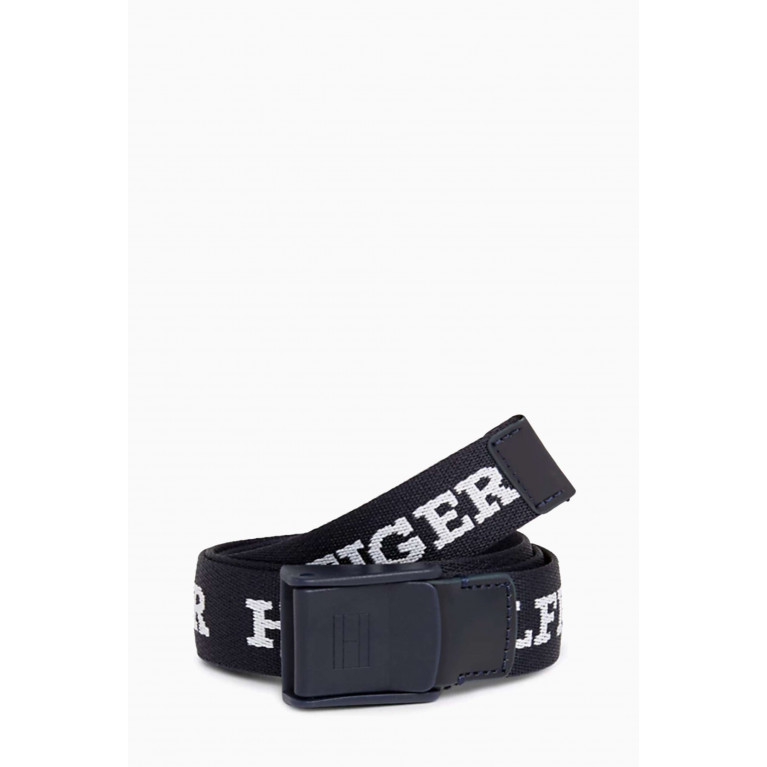 Tommy Hilfiger - Repeat Logo Belt in Webbing