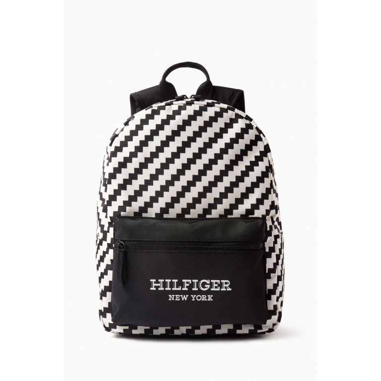 Tommy Hilfiger - All-over Print Monotype Backpack in Recycled Nylon