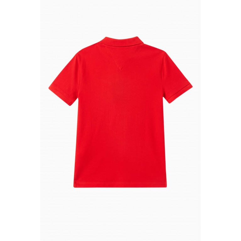 Tommy Hilfiger - Logo Polo Shirt in Cotton Piqué