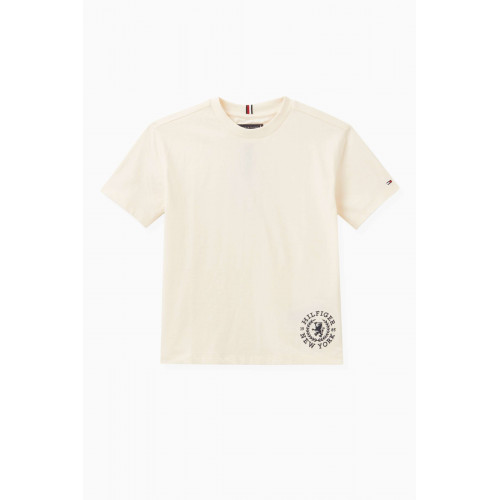 Tommy Hilfiger - Varsity TH Logo T-Shirt in Cotton