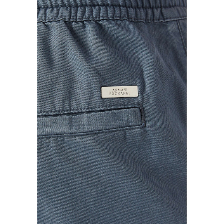 Armani Exchange - Digital Desert Trouser in Cotton-blend