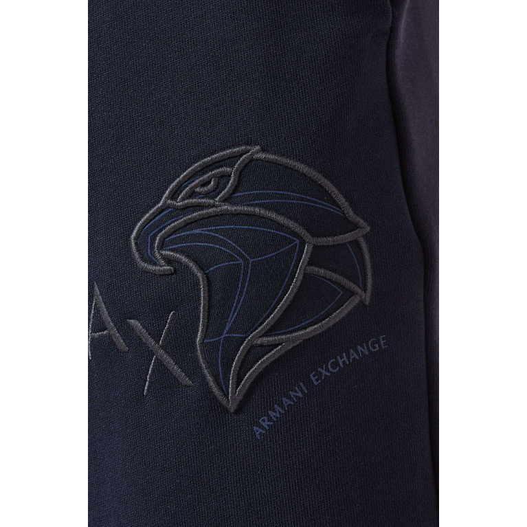 Armani Exchange - AX Eagle Logo Sweatpants in Cotton