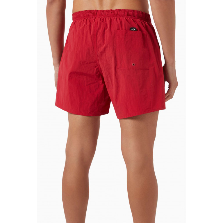 Armani Exchange - AX Swim Shorts Red
