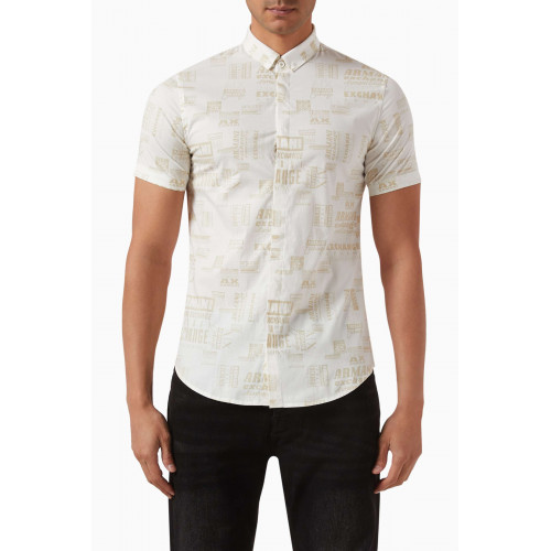 Armani Exchange - Slim-fit Shirt in Cotton