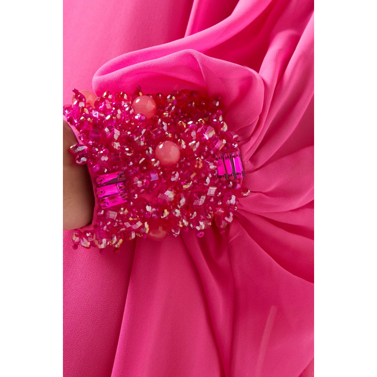 Nihan Peker - Bonbon Maxi Dress in Chiffon