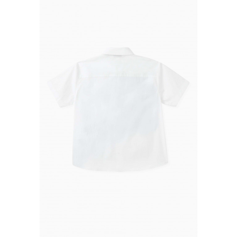 Burberry - Devon EKD Printed Shirt in Stretch Cotton-poplin