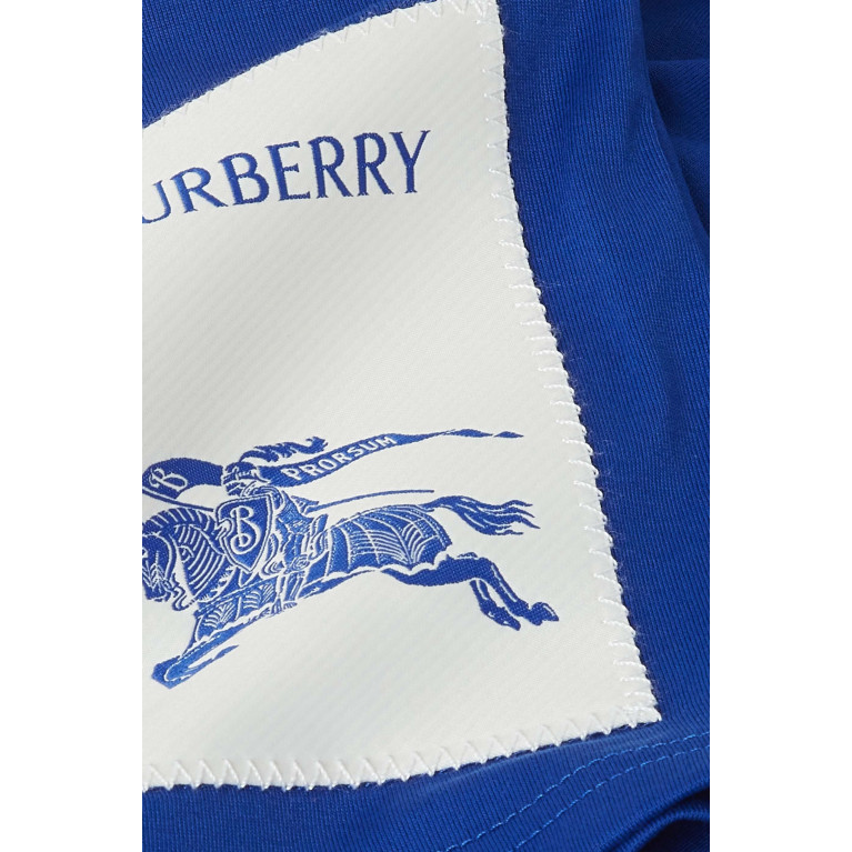 Burberry - EKD Logo T-shirt in Cotton Jersey